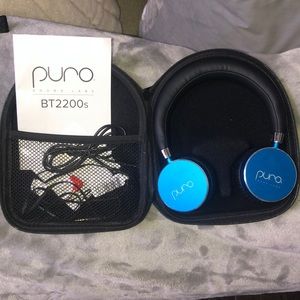 Puro BR2200’s Bluetooth wireless headphones New!